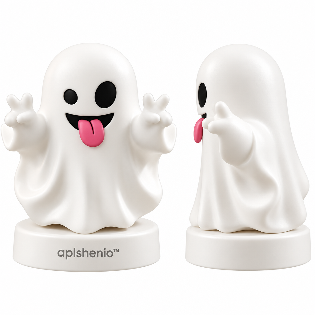 aplshenio™ Cute Halloween Ghost Figurine