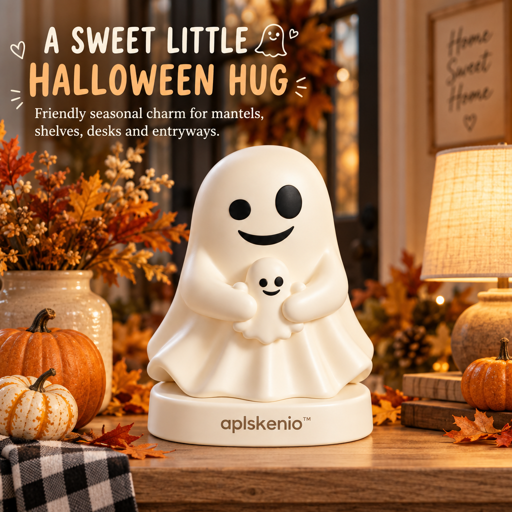 aplskenio™ Big Boo & Little Boo Ghost Figurine