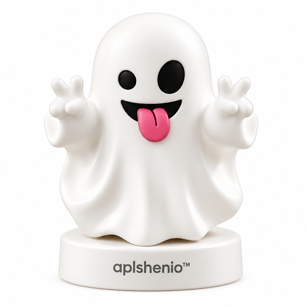 aplshenio™ Cute Halloween Ghost Figurine