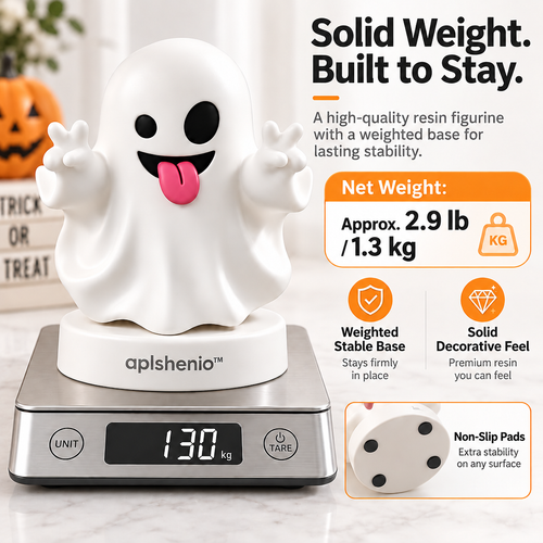 aplskenio™ Cute Halloween Ghost Figurine