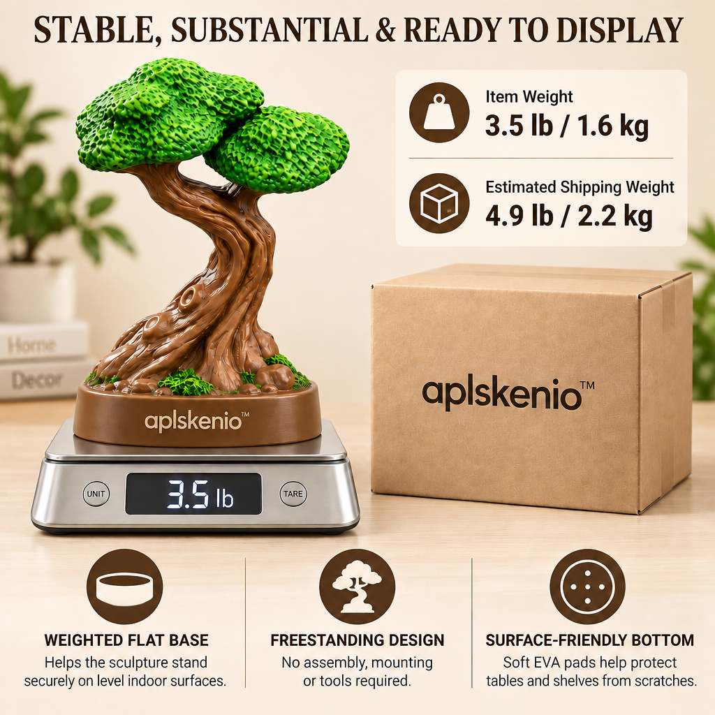 aplskenio™ Ancient Bonsai Tree Sculpture