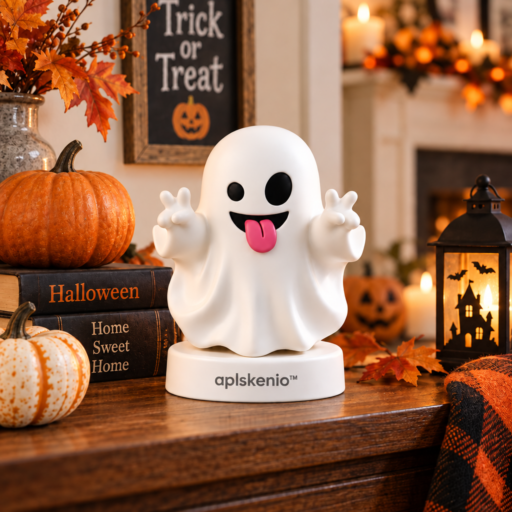 aplskenio™ Cute Halloween Ghost Figurine